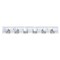 Westinghouse Fixture Wall 100W 6-Light Bath Bar Beveled Mirror No Shade 6645000 - alternate 4